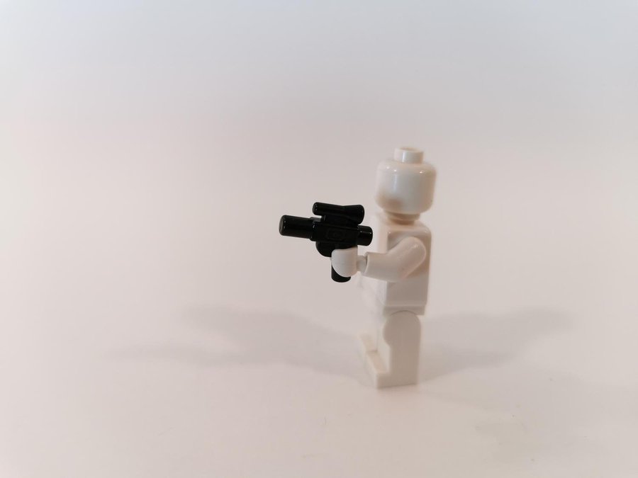 Lego - tillbehör - starwars - vapen - pistol - blaster - part 92738 - svart