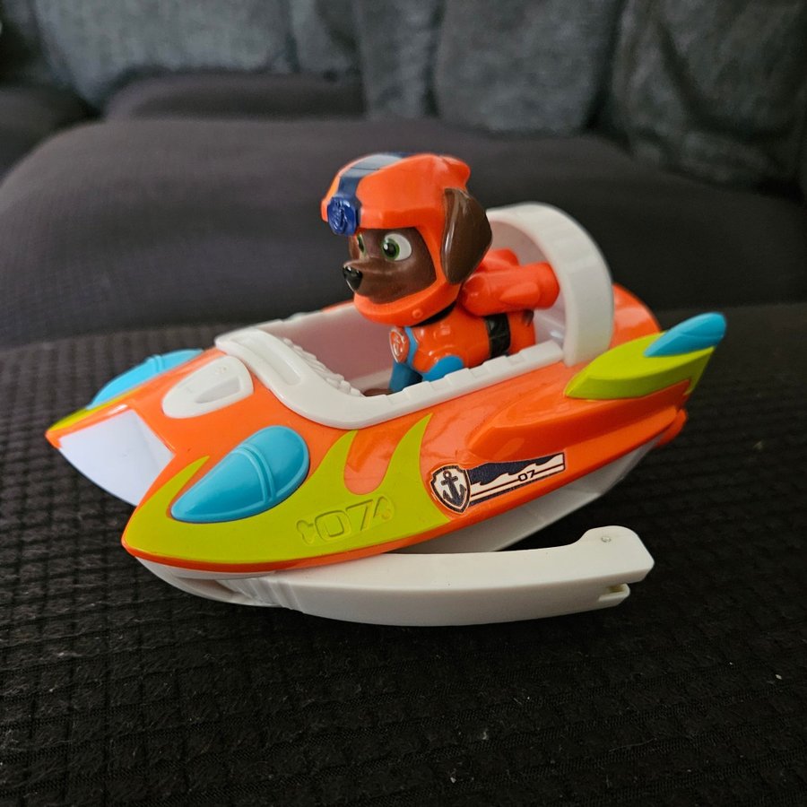 Paw Patrol Sea Patrol Zuma med båt