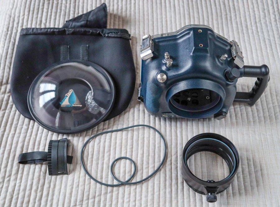 Aquatech Undervattenshus till Canon 1D IV - Dome Port