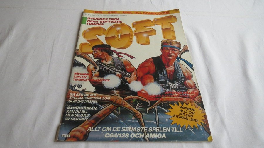 TIDNING / SOFT Sveriges enda rena software tidning NR 5 - 1987 - Commodore