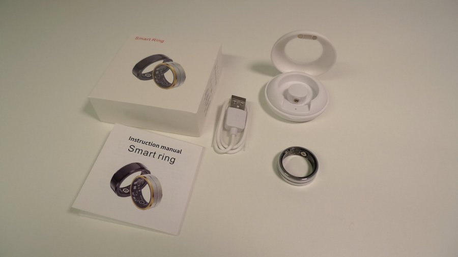 BID! Findtime Smart Ring, Activity Tracker, Heart and Sleep Monitoring, Size 12!