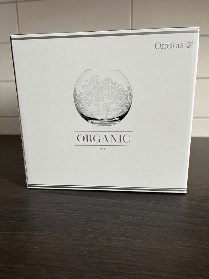 Orrefors Vas Organic. Nu, ej använd.