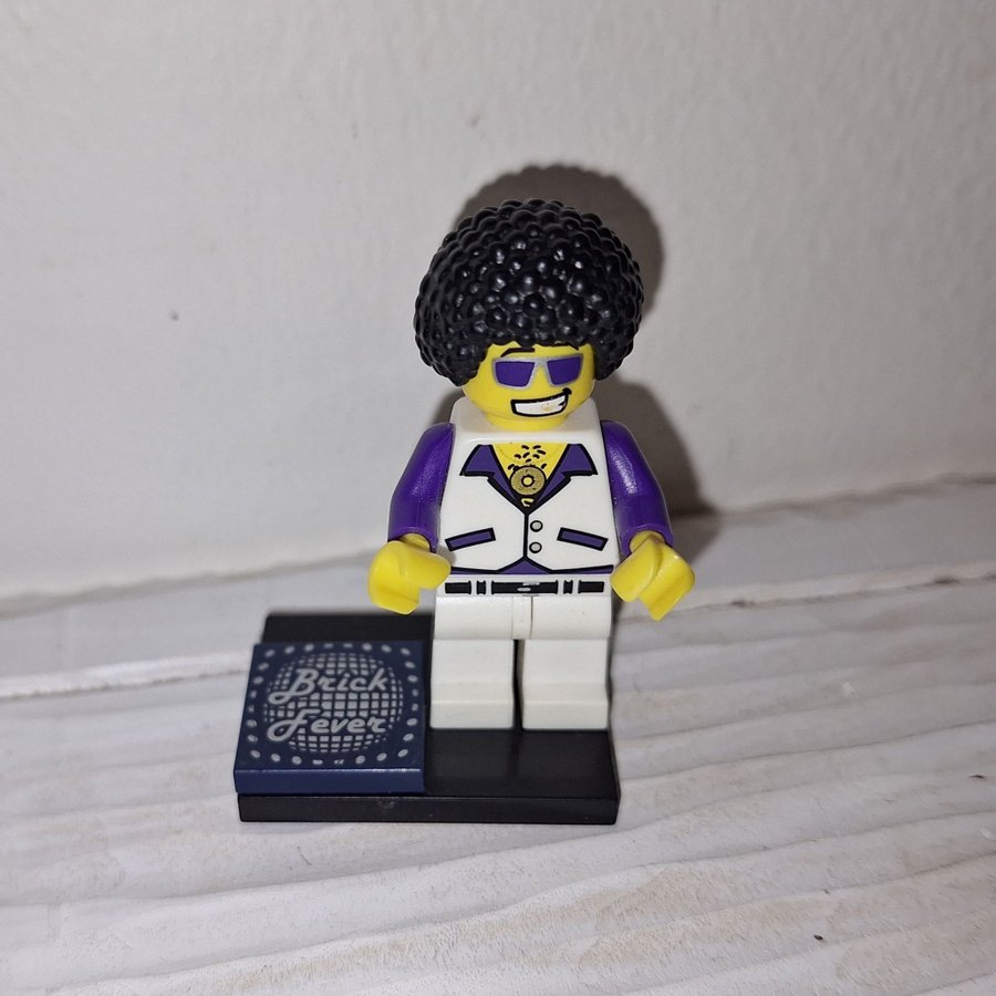 Lego Series 2 Disco dude gubbe