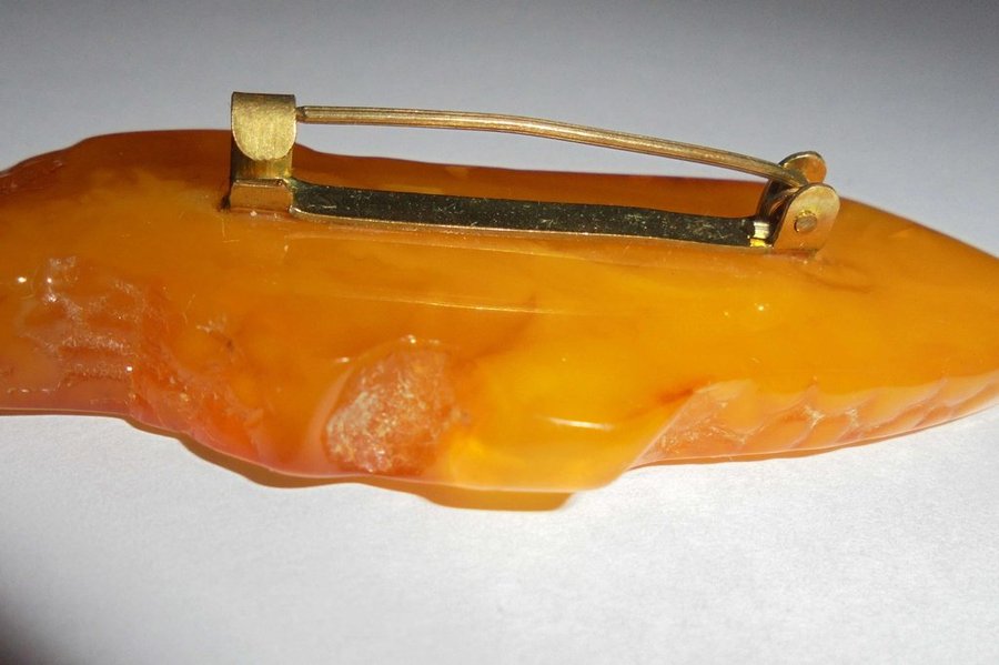 bärnsten bärnstensbrosch amber vintage