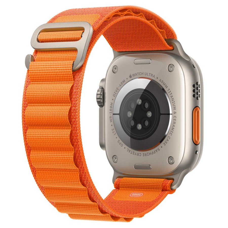 Alpine Loop 38/40/41/42mm Apple Watch Armband - ORANGE