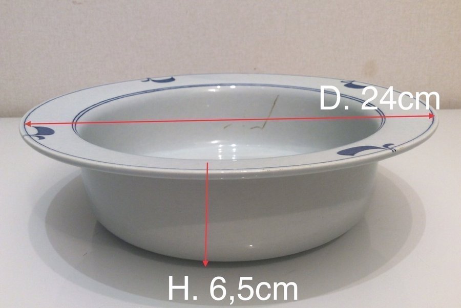 1st stor Skål/Salladskål D 24cm och H 65cm MING - GUSTAVSBERG