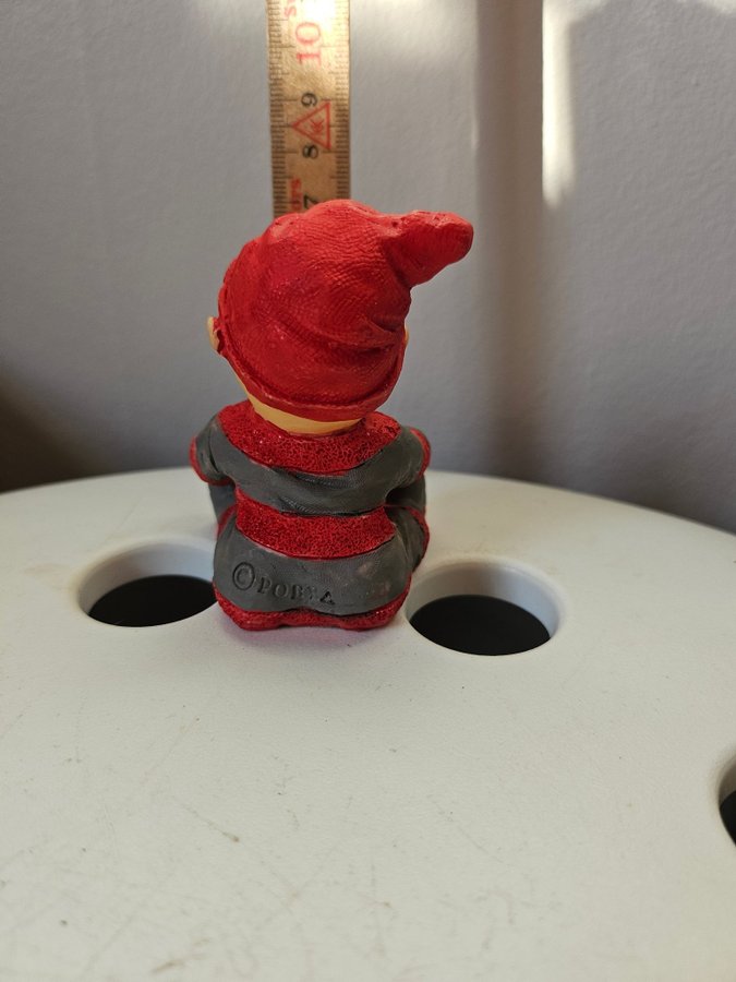 Kort auktion . Tomte nisse från Pobra