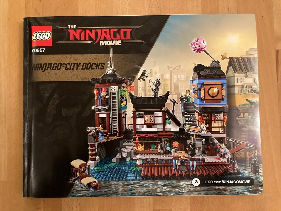 LEGO THE LEGO NINJAGO MOVIE - Ninjago City Docks - 70657 - Komplett