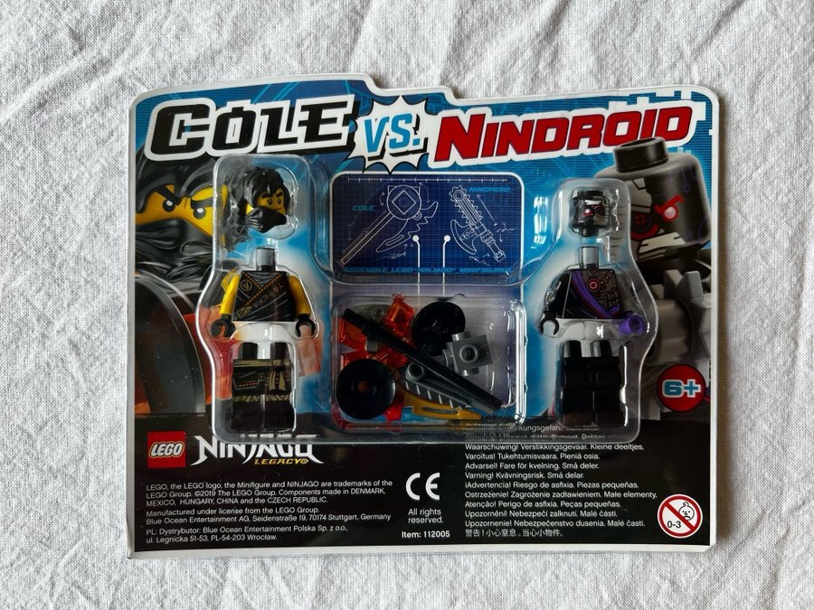 LEGO NINJAGO Legacy - Cole vs. Nindroid - 112005 - NY OCH OÖPPNAD