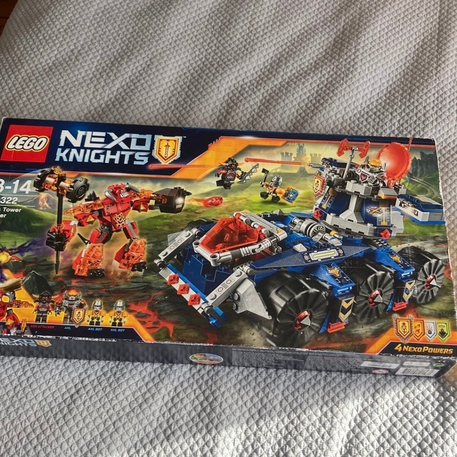 Lego Nexo Knights 70322 Axls Tornmobil