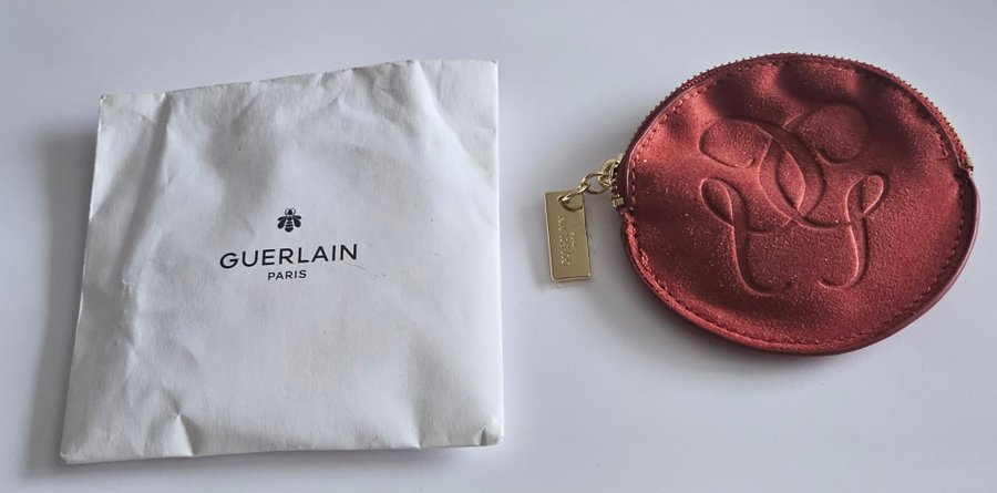 Guerlain Paris Väska Bag Plånbok Mynthållare Plomberad PRESENTTIPS PERFECT GIFT