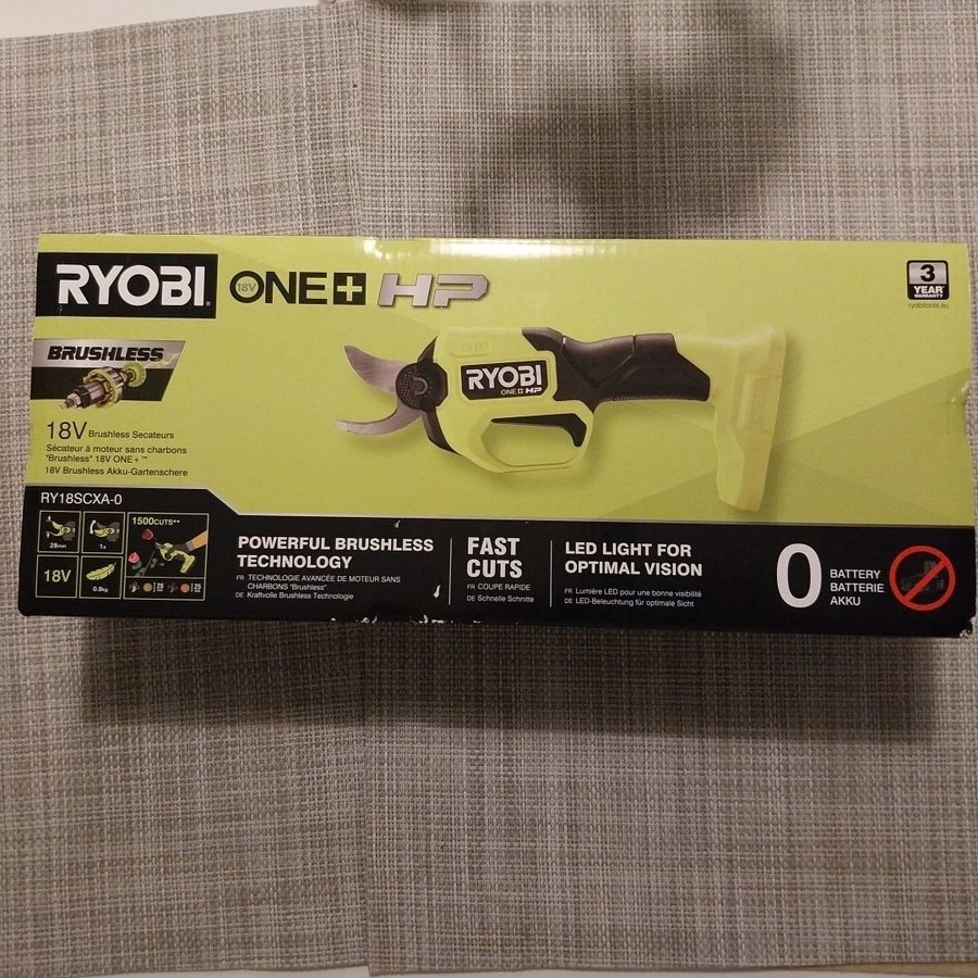 SEKATÖR RYOBI RY18SCXA-0 18V