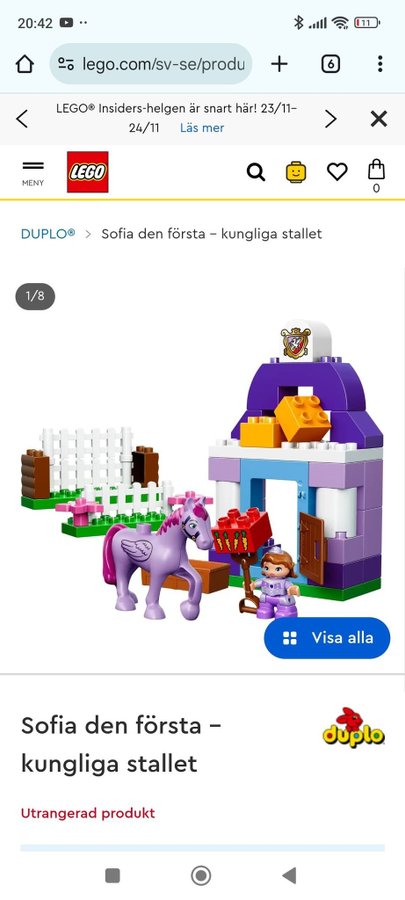 LEGO Duplo Sofia The First Royal Stable