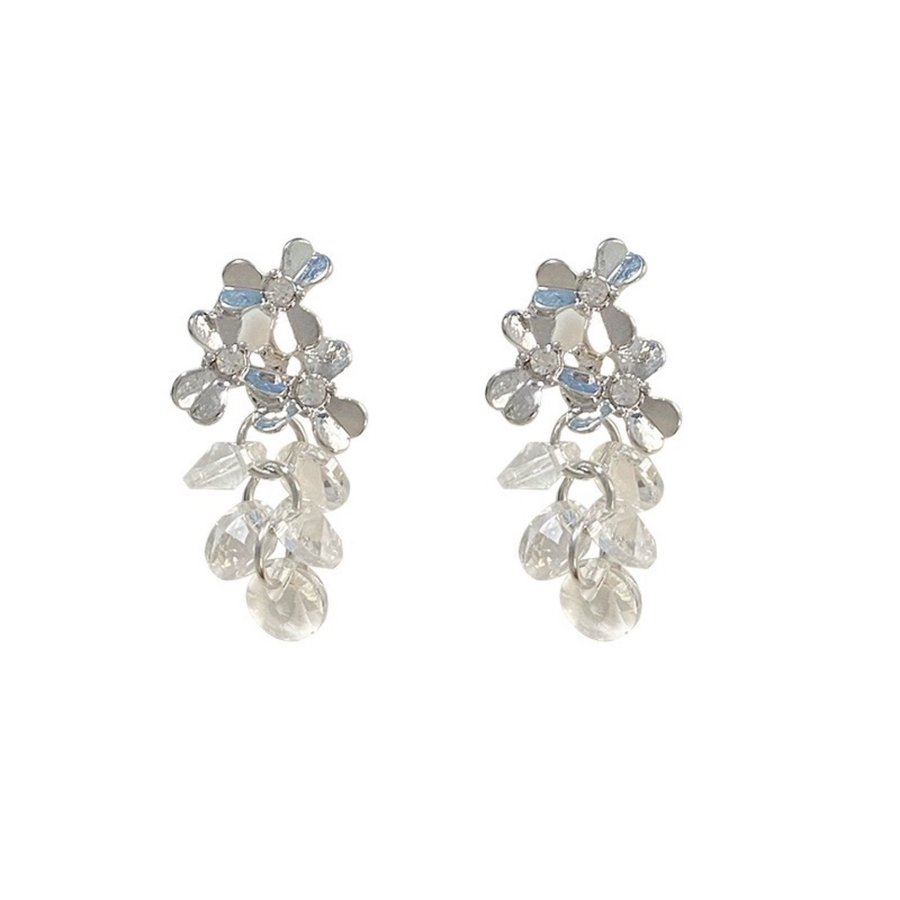 Brand new French elegant earrings S925 silver