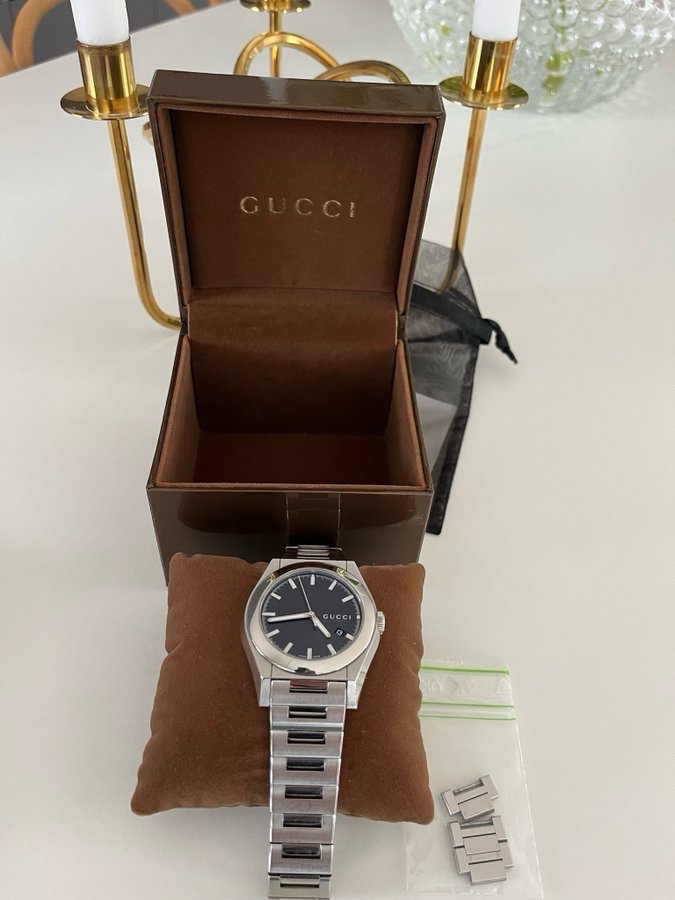 Gucci Pantheon klocka Armbandsur Automatisk stilrent klocka ur Rek pris 23000kr