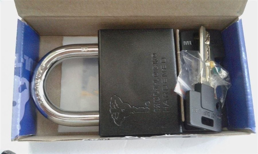 Hänglås Mul-T-Lock C10 With Hasp/ 10mm Shackle /Container Lock /Truck Lock/