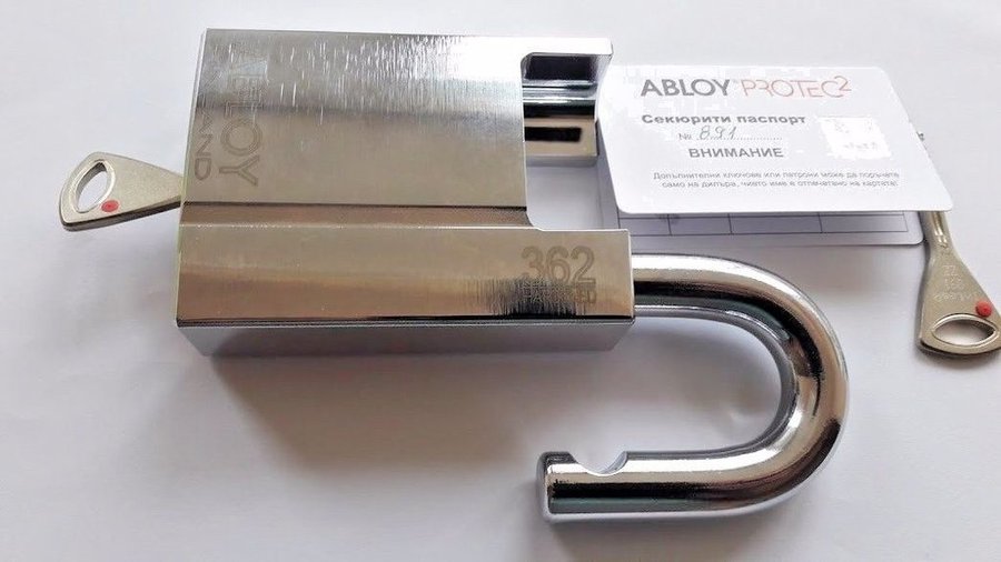 Hänglås /Abloy PL 362 T Protec 2 /Shrouded Hardened Steel Padlock