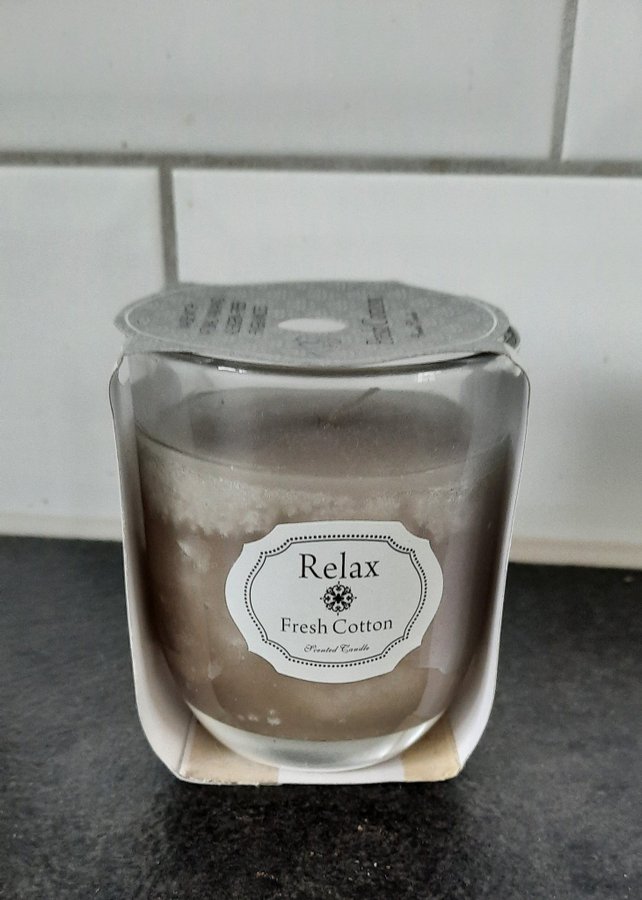 Relax Fresh Cotton Doftljus