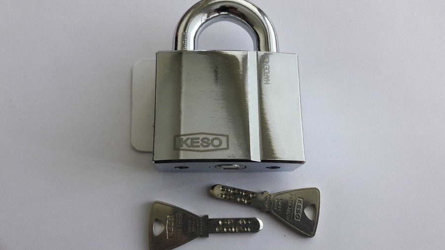 Hänglås/ KESO (ASSA ABLOY) 22044High Security Padlock With 2 Keys