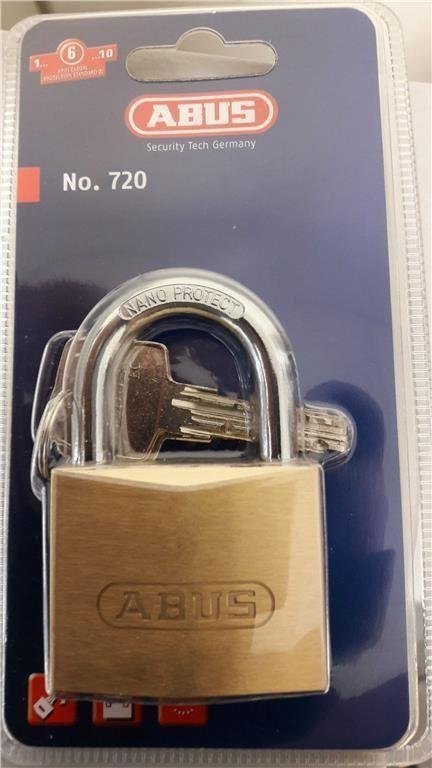 Hänglås/Abus 75/50 Brass Padlock With 2 Dimple keys