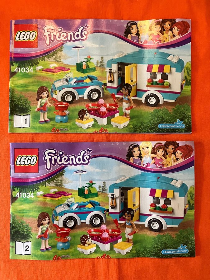 Lego Friends Set 41034 Summer Caravan Husvagns-semester