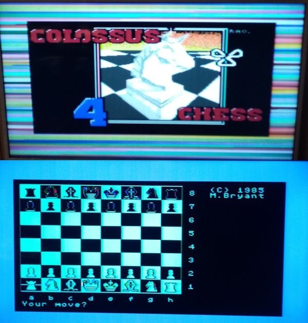 Colossus Chess 4 (CDS Software) ->TESTAD<- Commodore 64 / C64 Spel