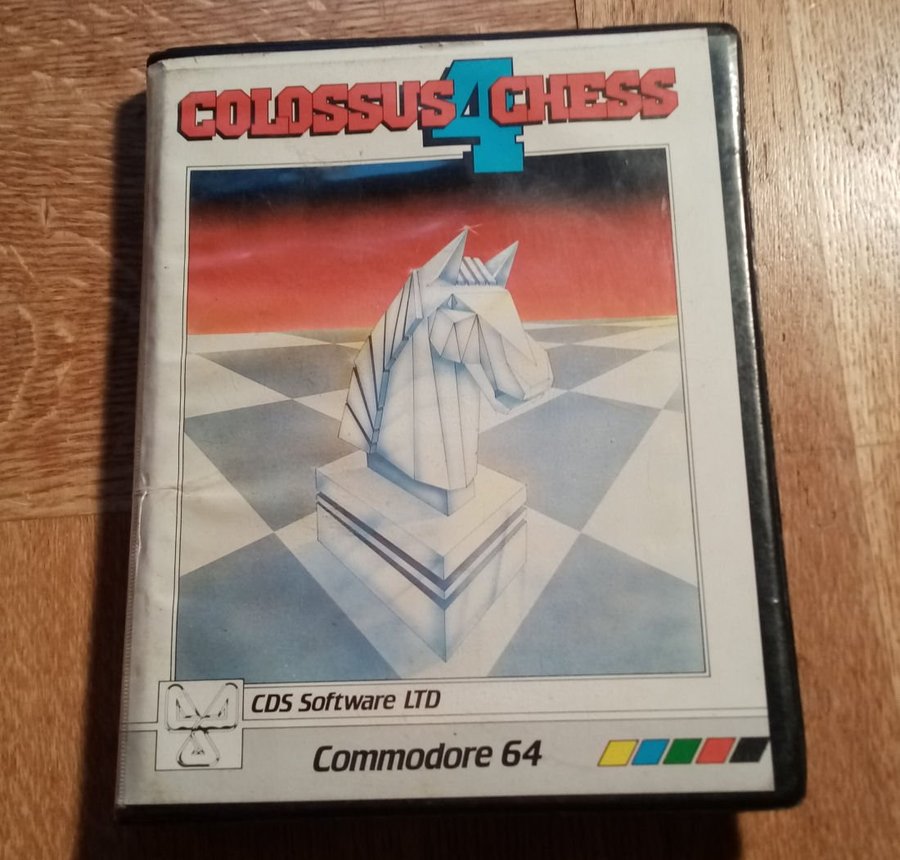 Colossus Chess 4 (CDS Software) ->TESTAD<- Commodore 64 / C64 Spel