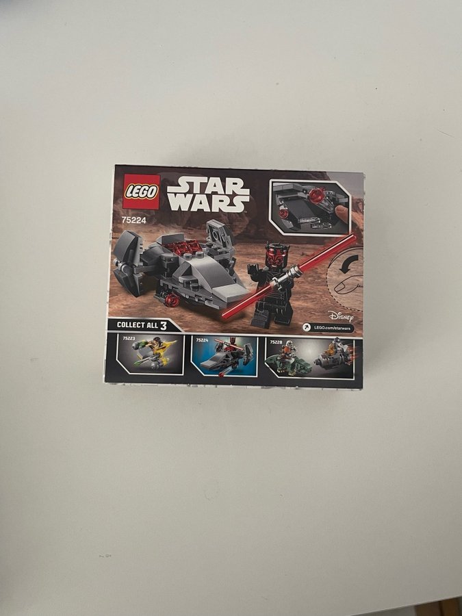 Lego Star Wars Microfighters sith Maul oöppnad