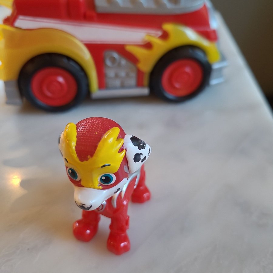 Paw Patrol Räddningsfordon med Marshall