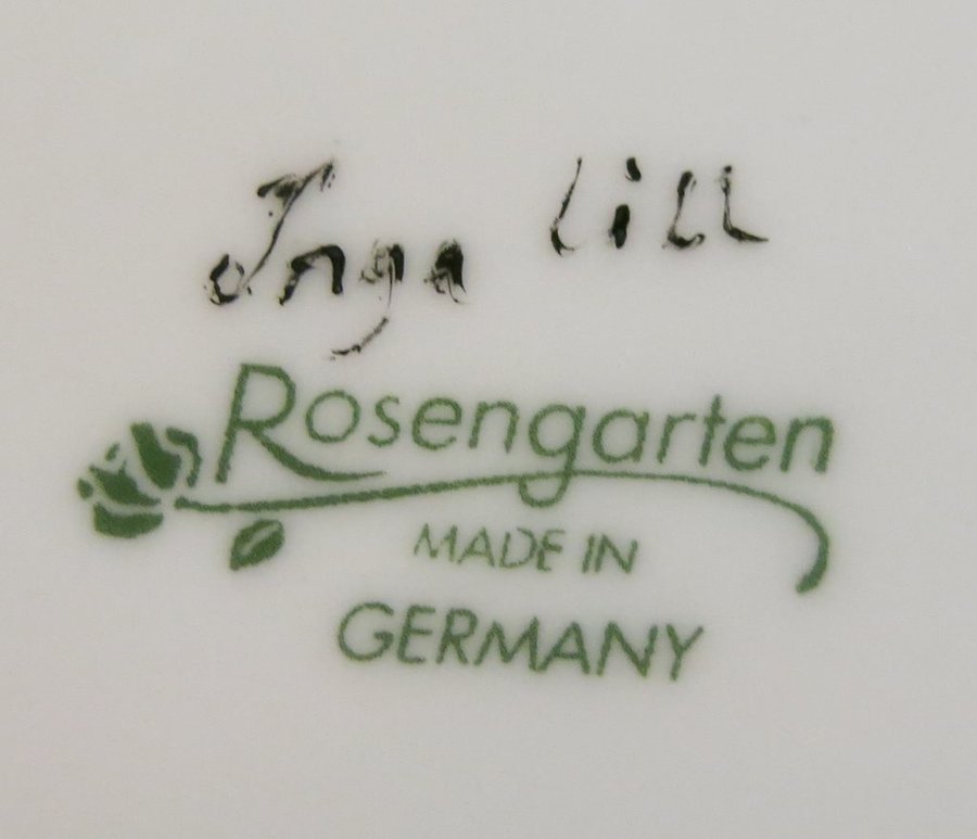 Djup tallrik Rosengarten Made in Germany