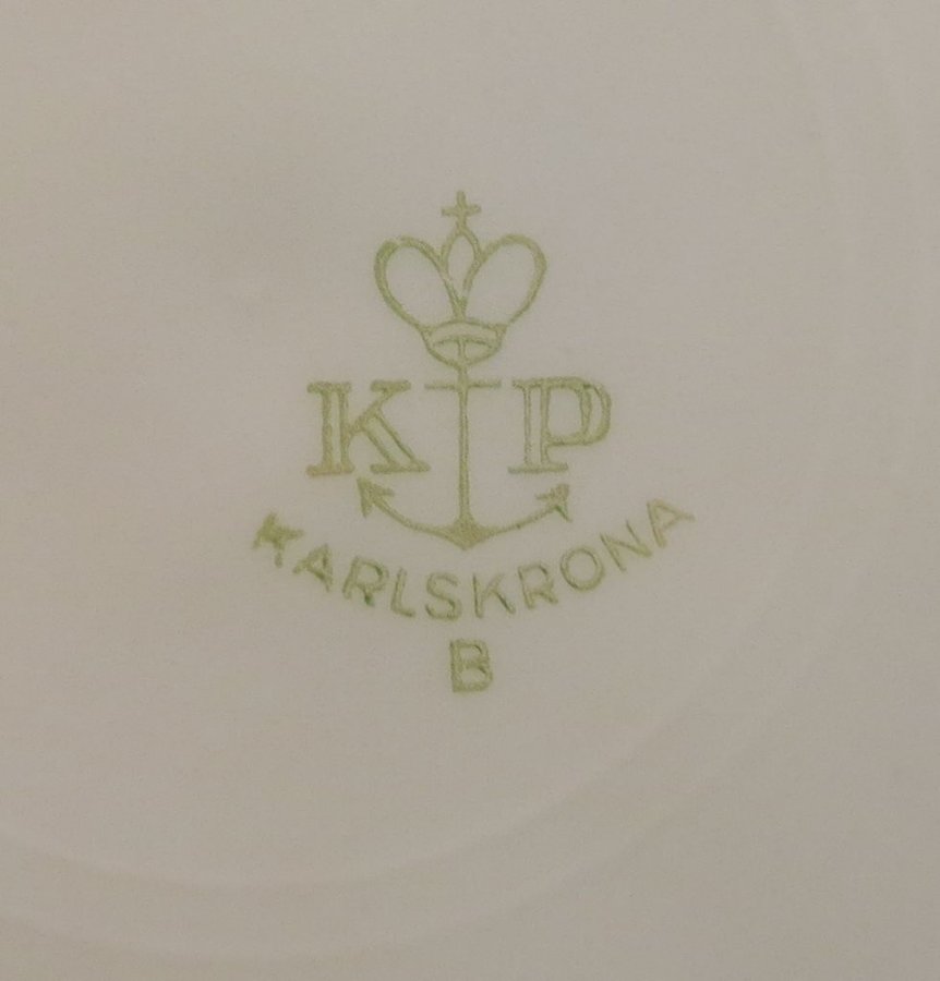Assiett KP Karlskrona