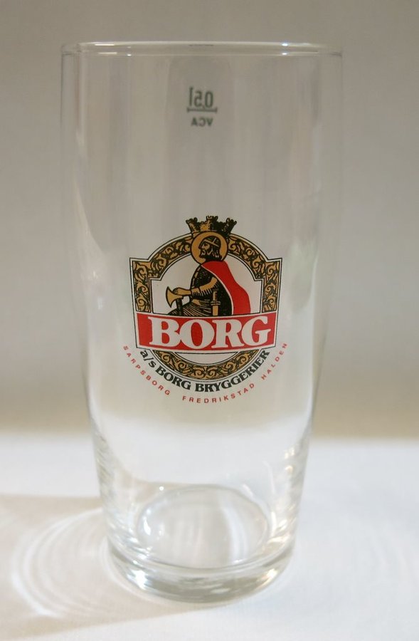 Ölglas Borg Bryggeri