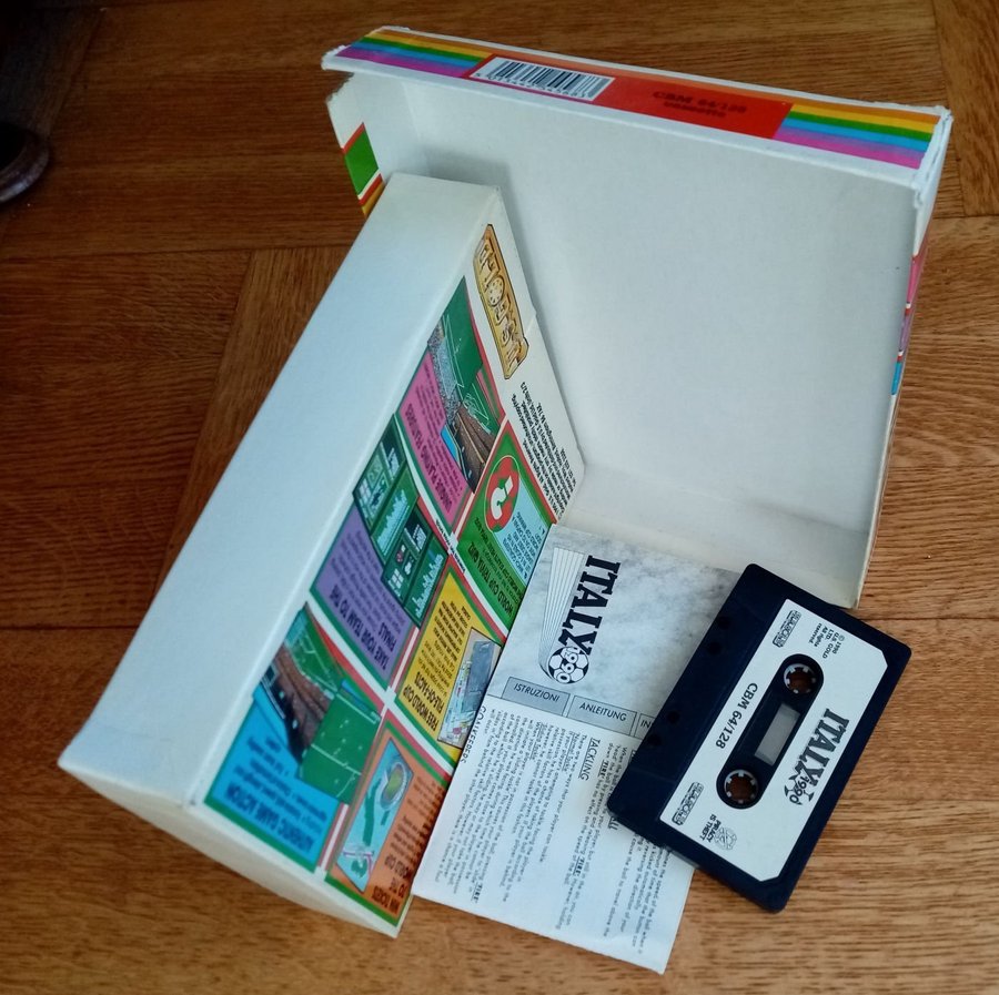 Italy 1990 (US Gold) ->TESTAD<- Commodore 64 / C64 Spel