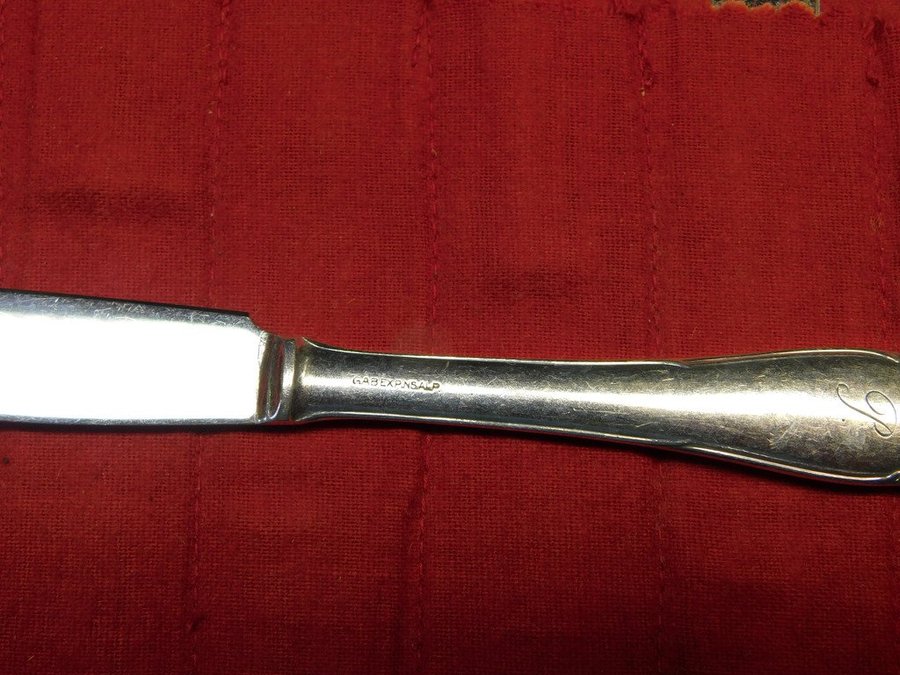 Gense Vintage Ny Silver Matknivar 12 st