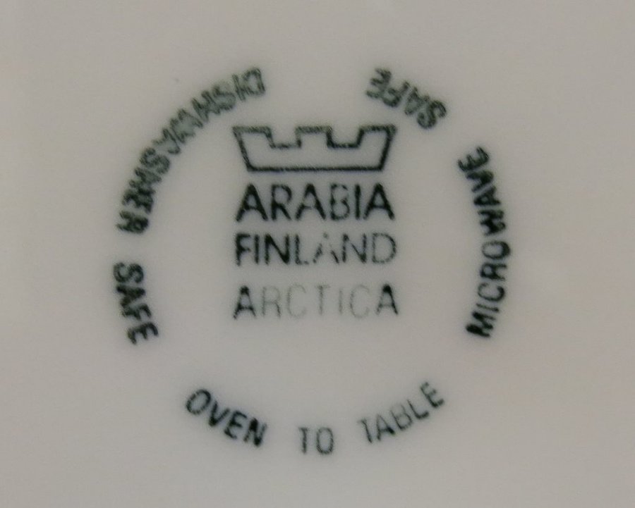 Tallrik ARCTICA Arabia Finland Inkeri Leivo