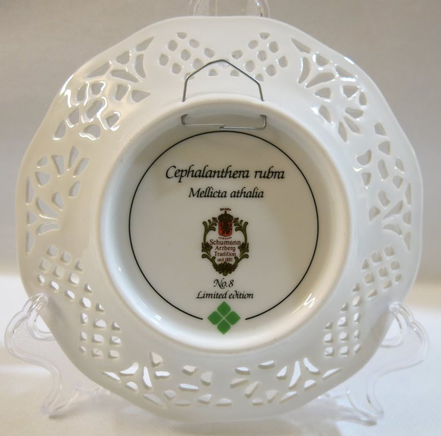 Väggtallrik Schulman Arzberg Tradition Seit 1881 NO8