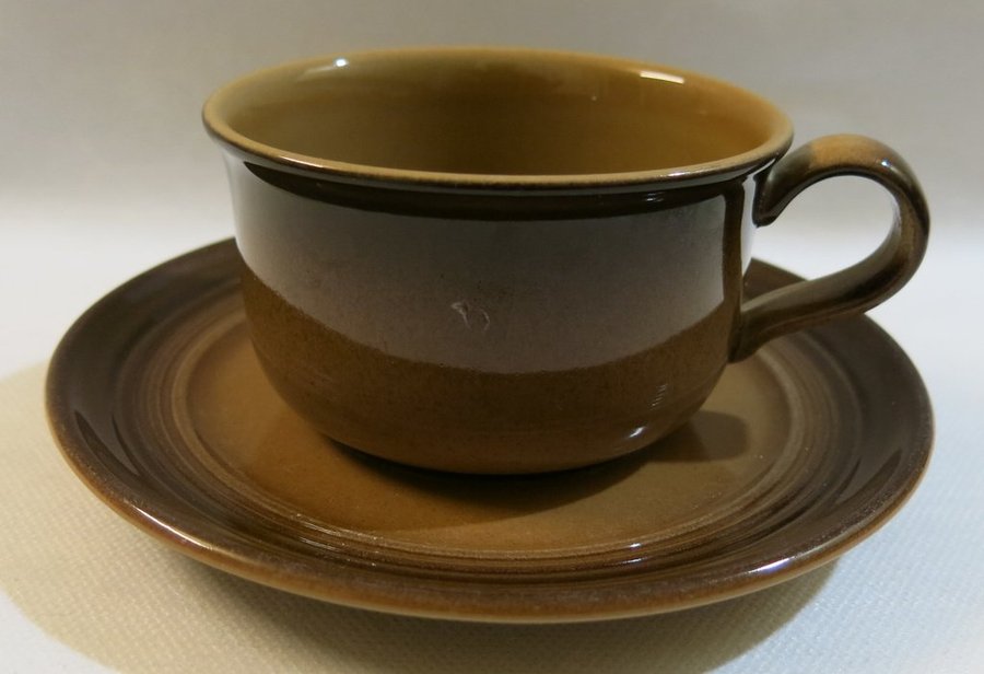 Kopp med fat GRAND Höganäs Keramik Stoneware Sweden