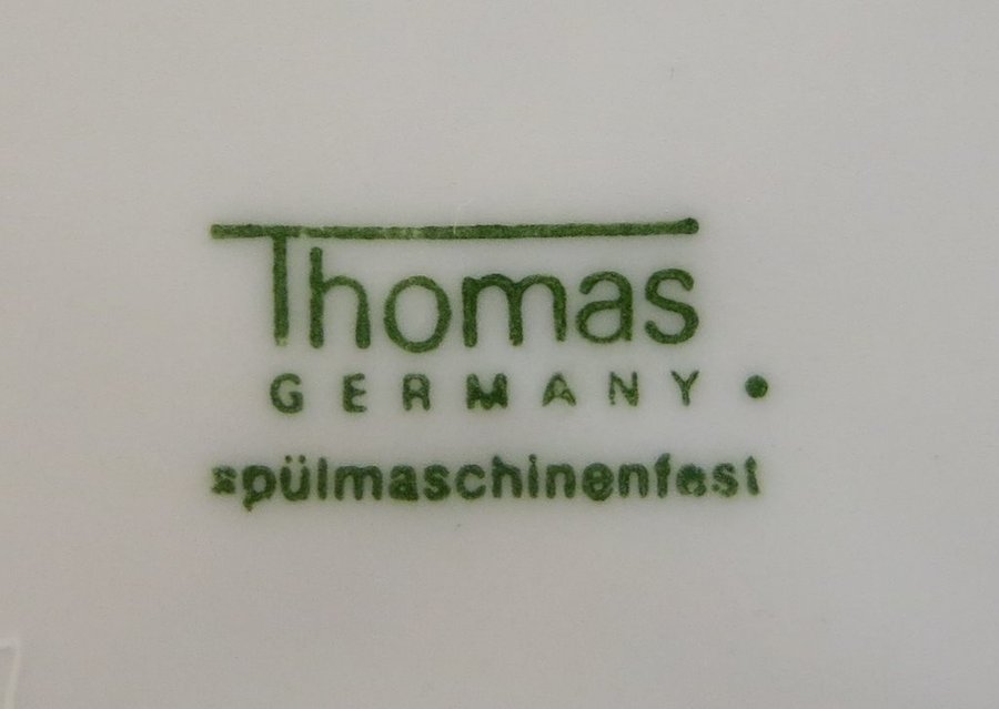 Djup tallrik Thomas Germany