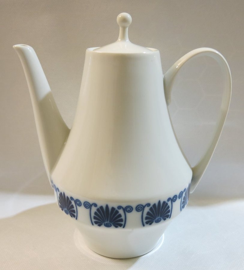 Vintage kaffekanna MZ Czechoslovakia Cobalt