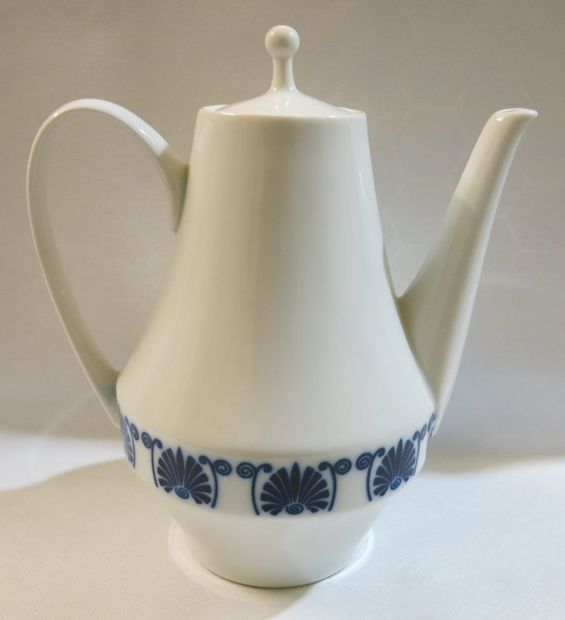 Vintage kaffekanna MZ Czechoslovakia Cobalt