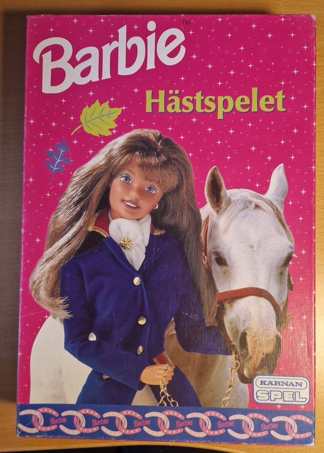 Barbie Hästspelet Komplett Fint skick