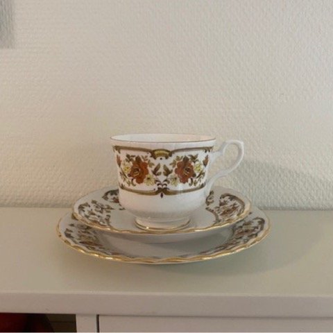 Royal Stafford Bone China Clovelly kaffekopp fat assiett (set 2/4)