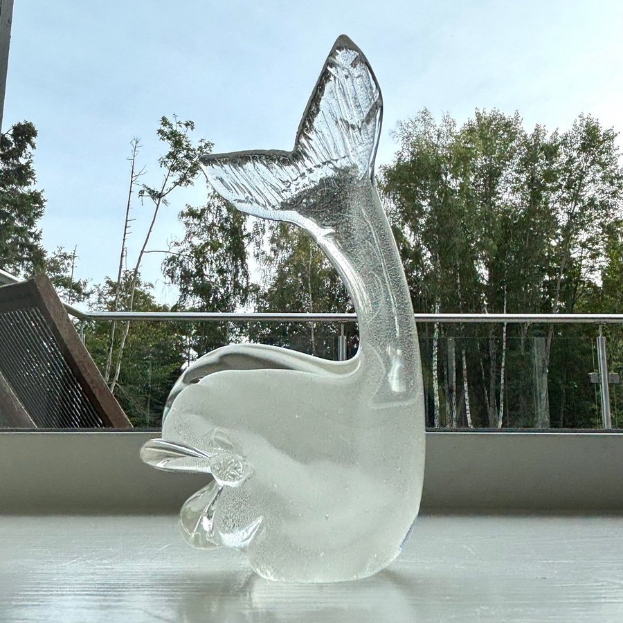 ARMANDO JACOBINO - Kumela - Finland konstglas fiske fisk retro - UTROP 1KR