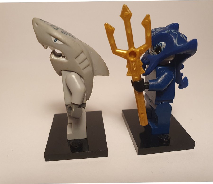 Atlantis Shark and Manta Warrior, 2010, Lego Atlantis