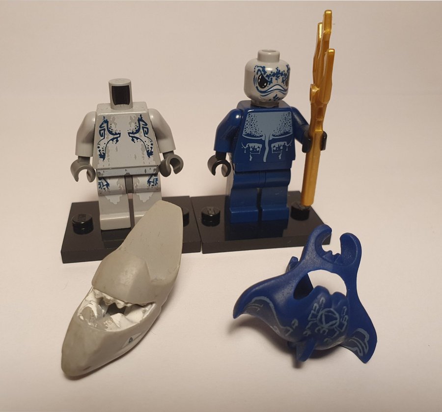 Atlantis Shark and Manta Warrior, 2010, Lego Atlantis