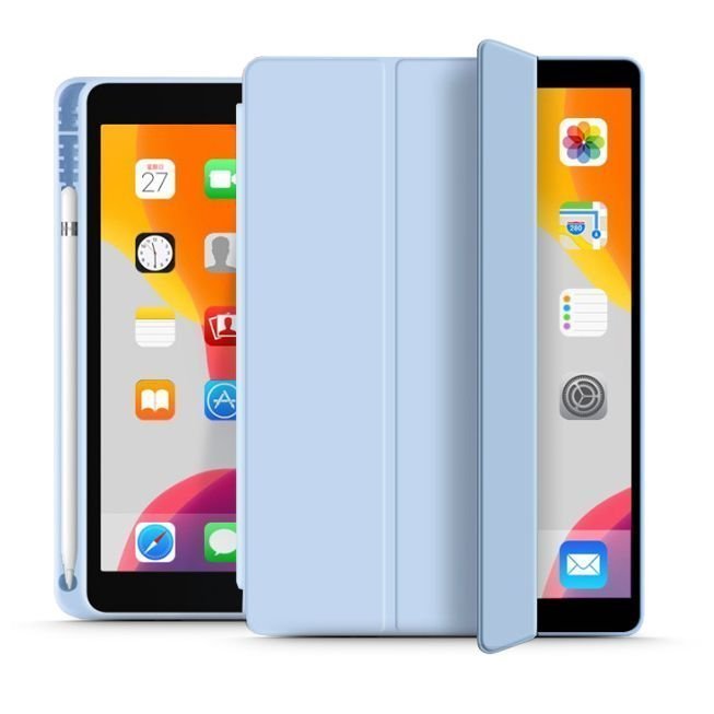 iPad 10.2 2019/2020/2021 • Fodral • SC Pen • Blå