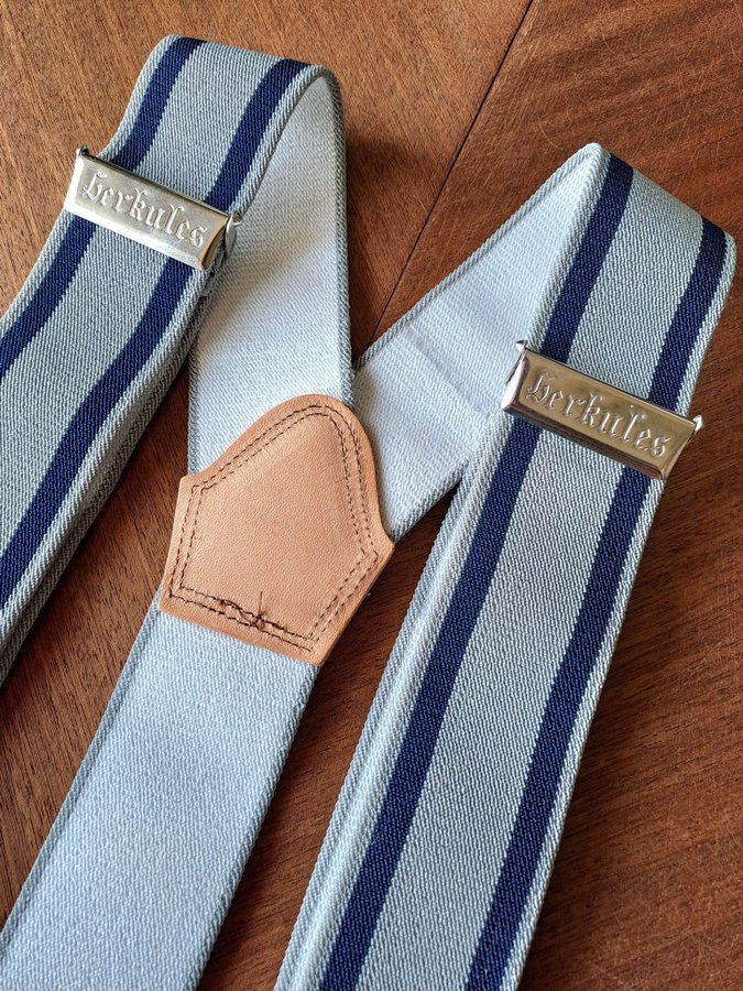 NYSKICK RETRO Hängslen suspenders braces HERKULES preppy