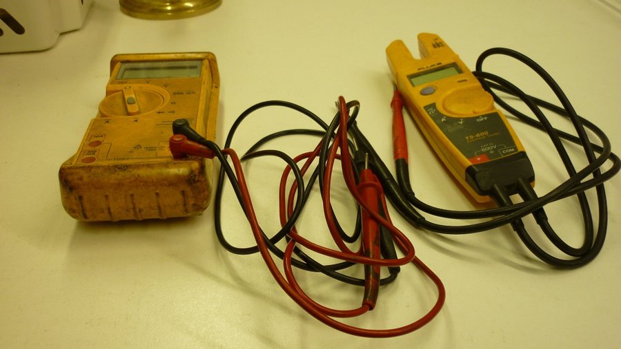 Fluke mätinstrument.