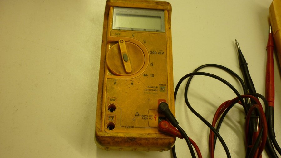 Fluke mätinstrument.