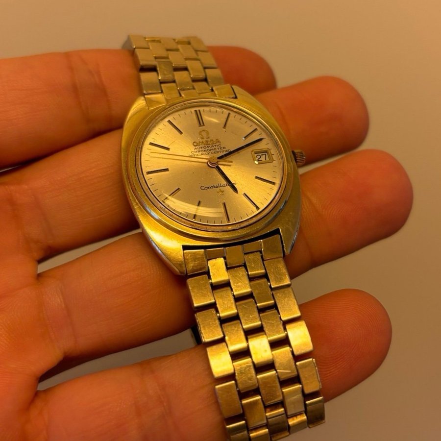 Omega Constellation Automatisk Chronometer ref 168.017 SP guld/stål